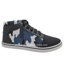 High Top Men Canvas Shoe (D134-M)